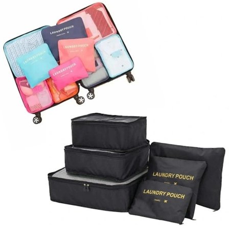 Reiseveske Organizer Sett - Din Perfekte Pakkehjelp,A