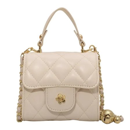 Chain Crossbody Bags Axelväska VIT