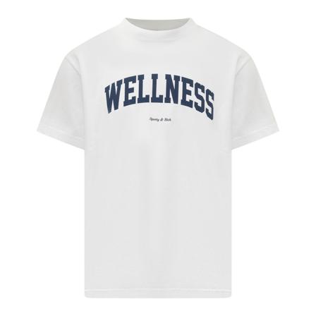 Sporty & Rich, T-Shirts Biały, Mężczyzna, Rozmiar: XL