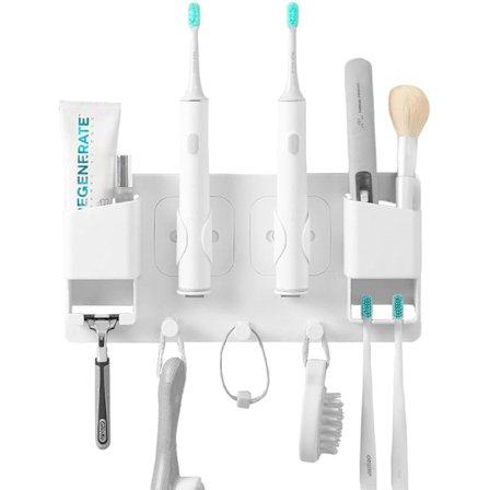 Vægmonteret Tandbørsteholder, Badeværelse Elektrisk Tandbørste og