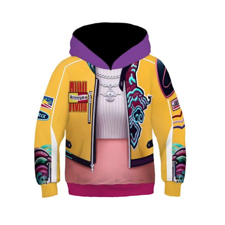 Ny koreansk pigegruppe K-Witcher pigegruppeuniform Rumi børnesweatshirtjakke