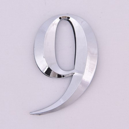 Självhäftande dörrnummerskylt Husnummersiffra Lägenhet Hot