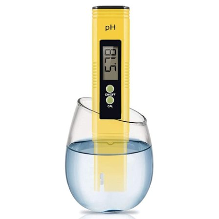 Digitalt pH-meter med 0,01 opløsning, bærbar LCD Auto pH-tester til drikkevand, akvarium, pool, laboratorium[JSR]‘-FY