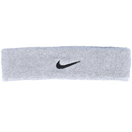 Nike - Gris headband Bonnet - Swoosh Grey/Black Headband @ Hatstore