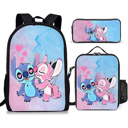 Stitch Ryggsäck Set skolväska-1