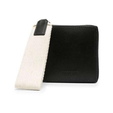 Jacquemus, Wallets ; Cardholders Czarny, Kobieta, Rozmiar: ONE Size