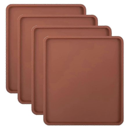 BPA-frie silikonark for dehydrator - 4 stk. varmebestandige liners