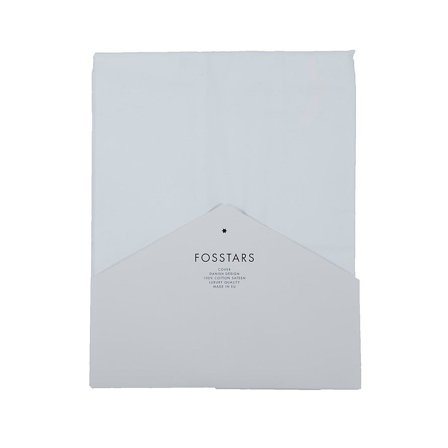 Fossflakes Betræk Tvilling AmmePude Bomuldssatin Hvid, Tøj & Bolig, Sengetøj, Pudebetræk