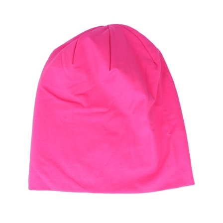 Beechfield - Rosa traditionalbeanie Mütze - Fuschia Hemsedal Cotton Slouch Beanie @ Hatstore