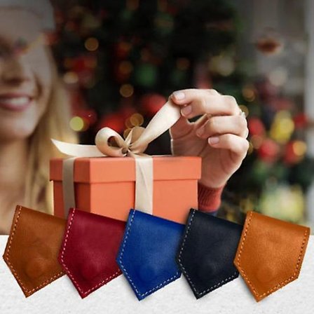 Db Vintage Læder Magnetisk Bogmærke Håndlavet Bærbar Vandtæt Bogside Markør Klips Køleskabsmagnet Bogelskere Børn Studerende Gave