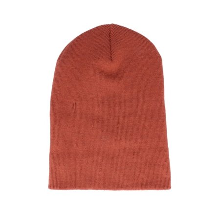 Beechfield - Brun longbeanie Beanie - Rust Long Blank Beanie @ Hatstore