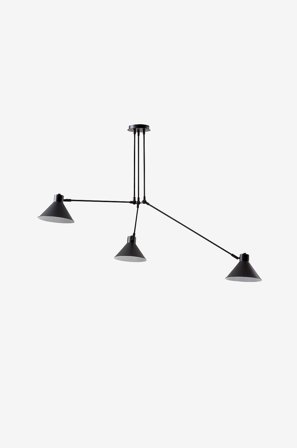 Kave Home - Loftlampe Dione - Sort - Loftpendler - Fra Homeroom