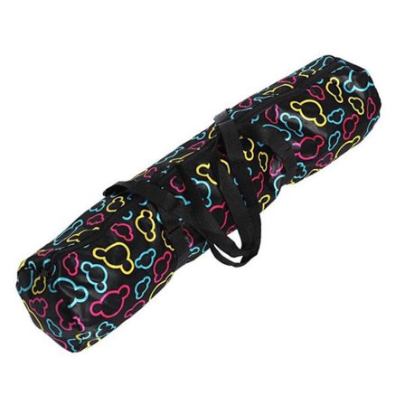 Yogamåtte taske, multifunktionel lynlås lærred yogamåtte håndtaske, KLB