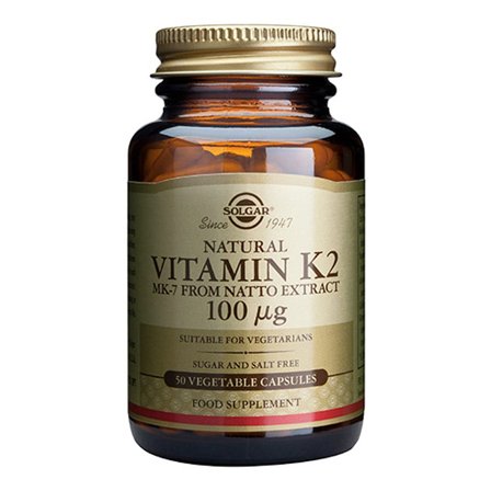 Solgar K2 Vitamin 50 kaps., Helse & Madvarer, Vitaminer, K-vitamin
