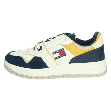 Tommy Hilfiger Sneakers bassa , Wit , Heren , Maat: 44 EU