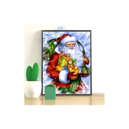 5D Diamantmålning Full Diamant Julserie DIY Special Sha