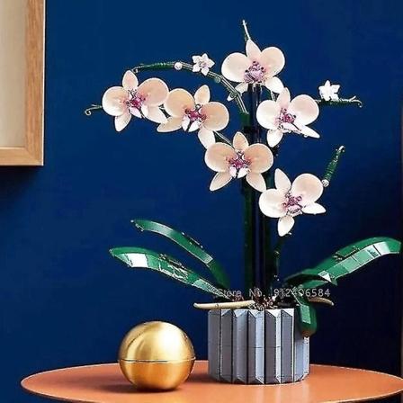 Orchid Byggeklodser 10311 Buket Sommerfugl Plante Bonsai Voksen Samlet Legetøj Piger Gave ValenDB