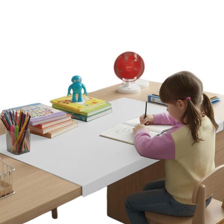 Silikon Kant Skydd för Skrivbord 71x50cm - Mjukt och Säkert Kantskydd för Bord och Diskar