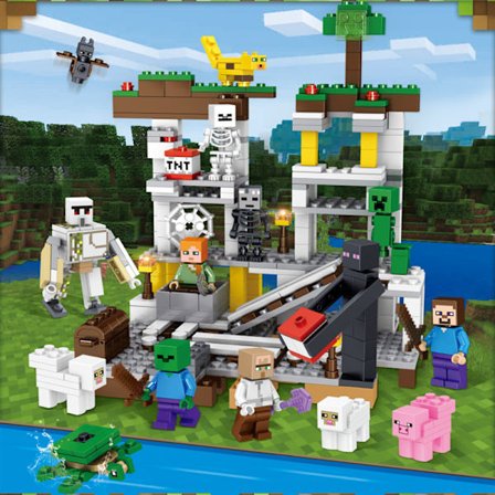 Minecraft Set Berg Grotta Minecraft Min Värld Serie[mo]