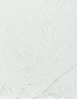 Garn Viking Virkgarn Weiß