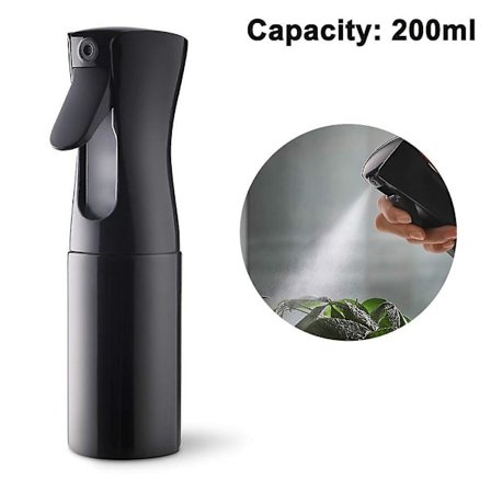 Hair Spray Bottle, Fine Mist Sprayer, 200ml Salon Spray Hair Mister