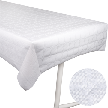 DUKRULL DAMASK HVIT 1,2X8M