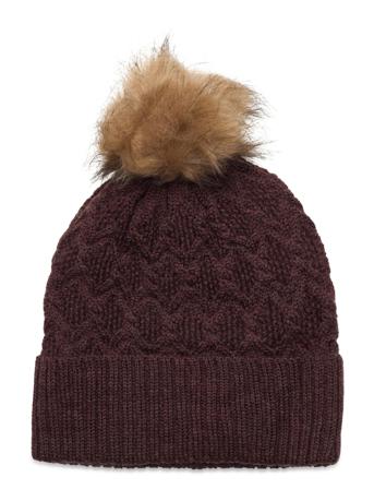 Nkfwrilla Wool Hat Xxii Accessories Headwear Hats Beanies Brun Name It