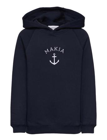 Folke Hooded Sweatshirt Blue Makia