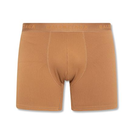 Balenciaga Boxers with logo Brun, Herre Underbukser