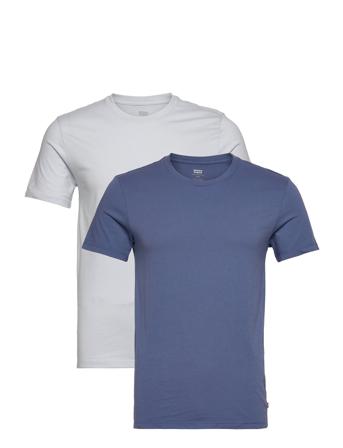 Slim 2Pk Crewneck 1 Two Pack A T-shirt Blå LEVI ́S Men