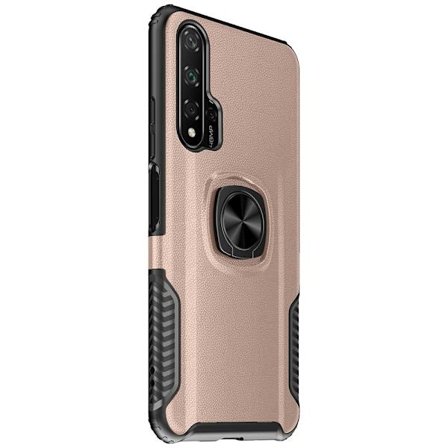 Professionellt Skal med Ringhållare - Huawei Nova 5T