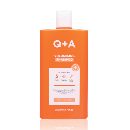 Q+A Volumising Shampoo, 250 ml