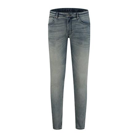 PureWhite, Slim-fit Jeans Grijs, Heren, Maat:W28