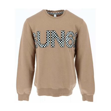 Sun68 Sun68 Men Beige Sweatshirt inbo, Herre Sweatshirts, Størrelse: L