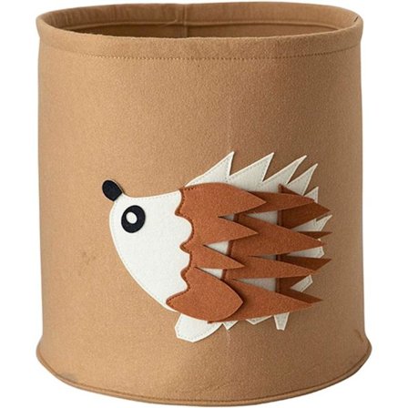 Förvaringshink av filt, barnfilt korg, hopfällbar förvaringsfilt