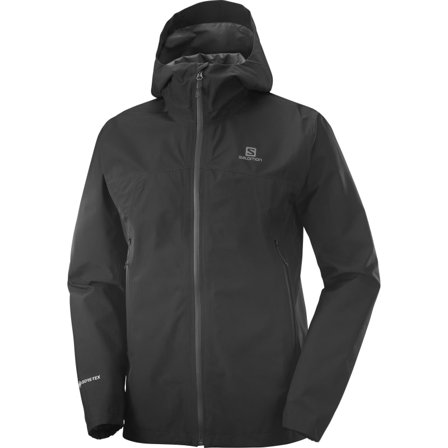 Salomon Men's Outline Gore-Tex 2.5L Jacket (2021) Men shell jackets Black L