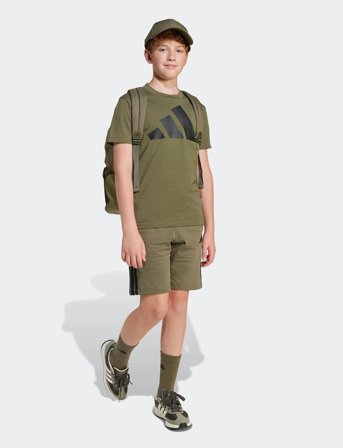 adidas Sportswear J Bl Tee 160 - Khaki green - 152