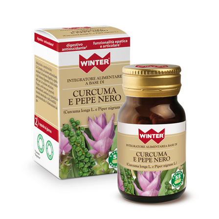 Winter Curcuma E Pepe Nero 55 Capsule Vegetali