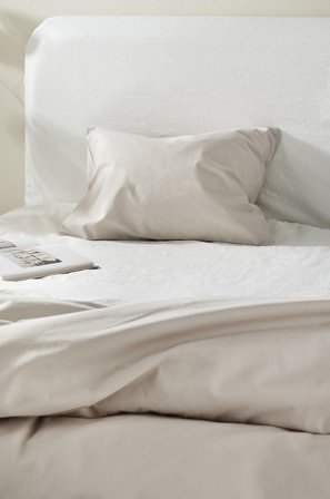 Jotex - Putetrekk Økologisk BEIGE - ZACK - Kjøp Putevar hos Jotex