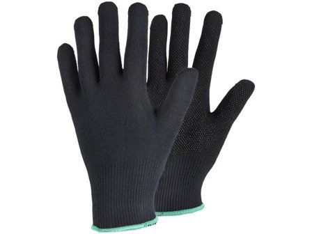 TEGERA Textilhandske 925 noppor svart 10 - Lyreco - Skyddsutrustning - Skyddshandskar - Textilhandskar