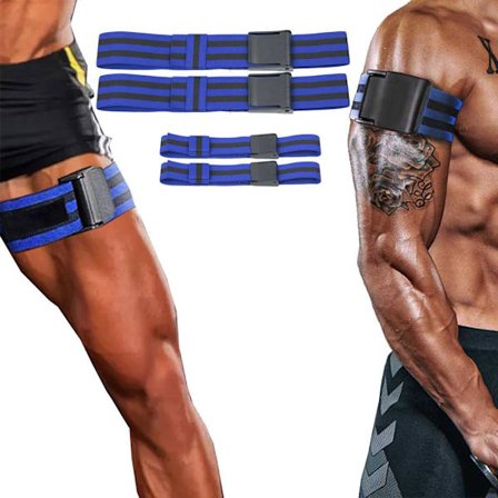 2 Pakk Treningsstrikker Armmuskel Trening Vektløfting Blodstrømsbegrensning Elastiske Stropper