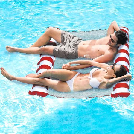 Oppustelig Pool Hængekøje Dobbelt