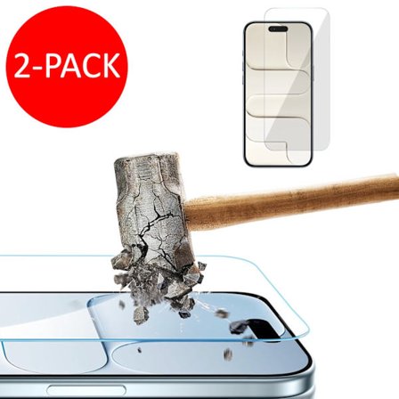 2-Pack Iphone Air skärmskydd härdat glas premium