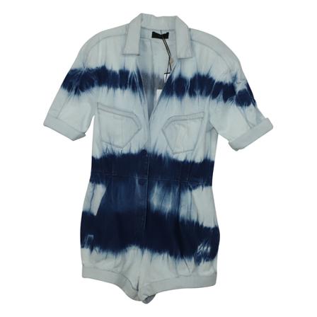 Alanui t-shirt Romper Blå, Dame Buksedragter