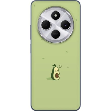 Kompatibel Mobilcover til Xiaomi Redmi 14C Sød Avocado Tegnefilm i grønne toner, sødt og moderne design perfekt til en legende stil