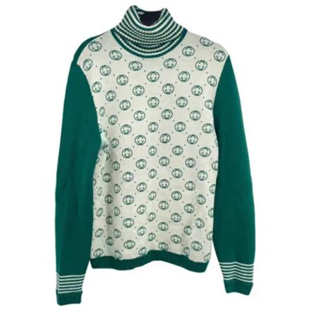 Gucci Vintage Pre-owned Fabric tops , Groen , Dames , Maat: M