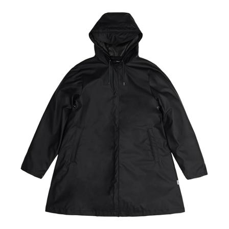 Rains, Rain Jackets Zwart, Dames, Maat:XS
