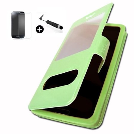 Universalhölje - POLAROID - PHANTOM 5 V2 - Grön äpple Folio-fodral - PU - Magnetlock