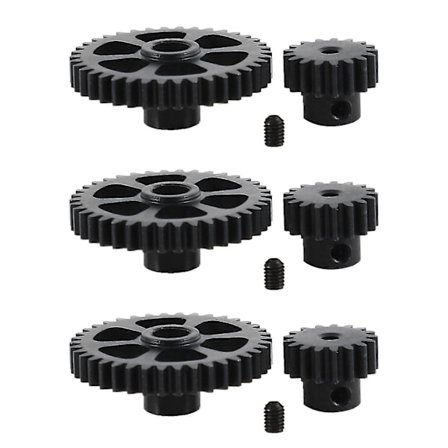 Uppgraderingsdel Metallreduceringsväxel + Motorväxel Reservdelar För Wltoys[D]