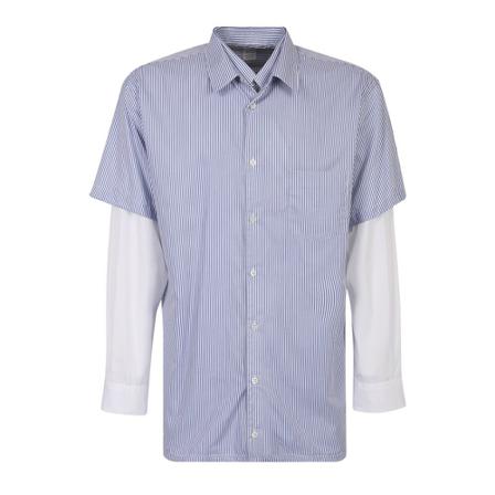 Comme des Garçons, Yarn shirt Blauw, Heren, Maat:M